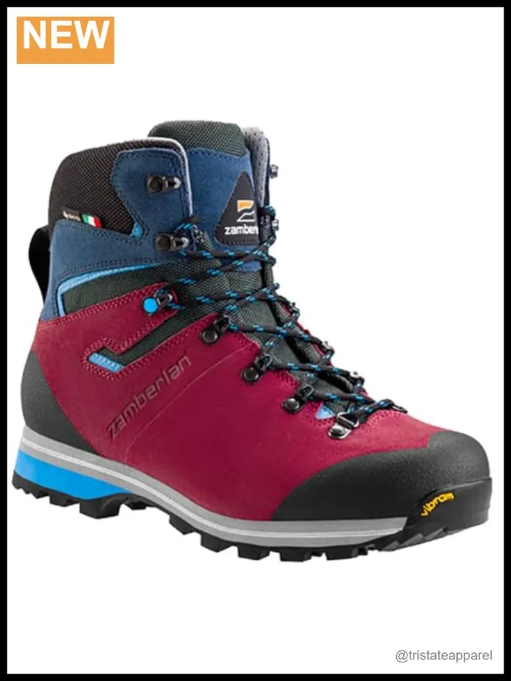 Women's Waterproof Hiking Boots Suede Lace-Up Outdoor Trail